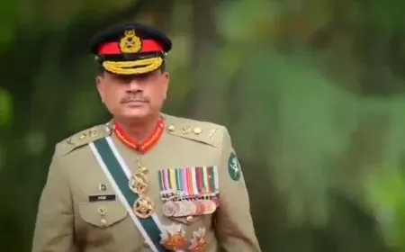 Pakistani army chief arrives in Iran for diplomatic talks regarding regional security and energy supply chains.