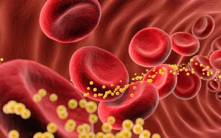 A medical professional prepares an intravenous infusion of experimental gene-editing therapy for cholesterol management.