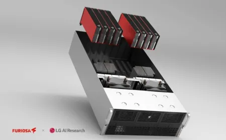 Broadcom and FuriosaAI logos displayed together.