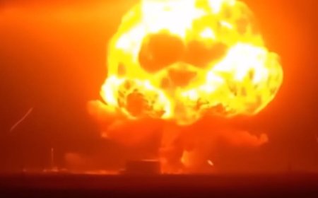 Blue Origin's New Glenn rocket explodes in massive fireball during testing in Florida