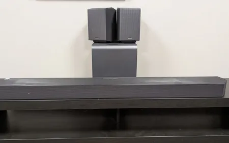 Samsung HW-Q990H soundbar system with wireless subwoofer and rear speakers