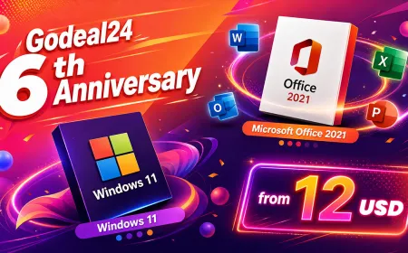 Promotional banner for Office 2024 Professional Plus emphasizes one-time perpetual licensing.
