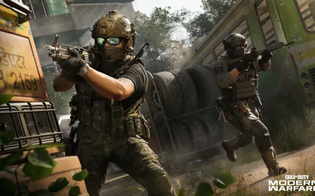 Promotional artwork for Modern Warfare 4 highlighting its October 2026 release and current generation platform lineup
