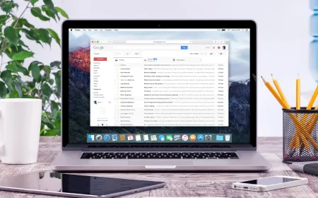 Gmail productivity features include keyboard shortcuts and Smart Compose.