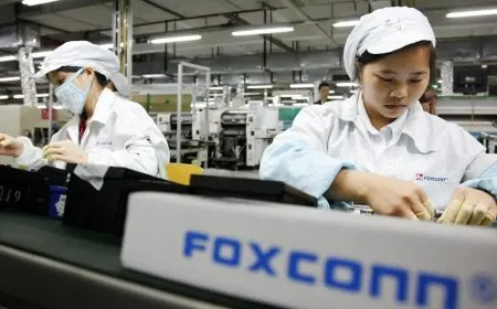 Server hardware components and technical schematics related to Foxconn manufacturing