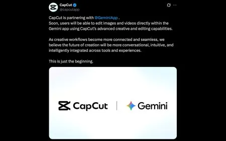 The CapCut editing interface appears within the Google Gemini workspace.