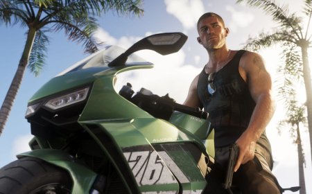 Concept art depicting the planned open world environment for the next Grand Theft Auto installment