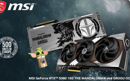 (PR) MSI Launches Limited Edition GeForce RTX 5080 16G The Mandalorian and Grogu OC Graphics Card