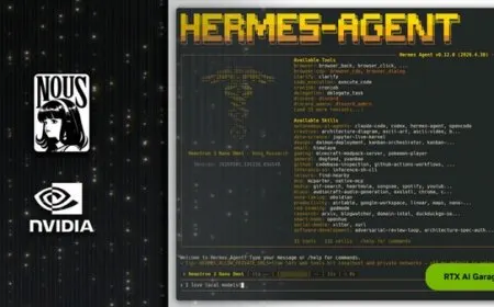 The diagram illustrates the Hermes framework deploying adaptive AI agents on local NVIDIA RTX and DGX Spark hardware.