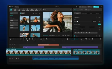 The CapCut Pad interface displays video editing tools on an Android tablet.