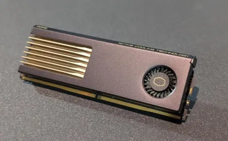 G.Skill and Cooler Master DDR5 memory modules with integrated cooling fans