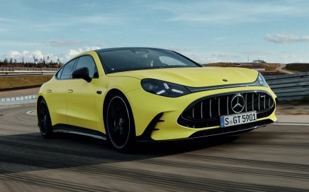 Mercedes-AMG's 1,153 hp electric GT 4-Door takes on Porsche's Taycan