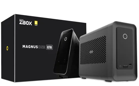 ZOTAC displays legacy and contemporary hardware at the COMPUTEX 2026 booth for the company's twentieth anniversary.