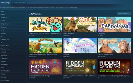 Valve Streamlines Steam Store Tags List, Reveals Most Ubiquitous Tags