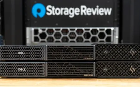 NVIDIA DGX Spark two-node cluster hardware deployed for distributed inference benchmarking
