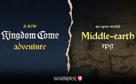 The graphic displays the Warhorse Studios logo alongside Kingdom Come game development details.