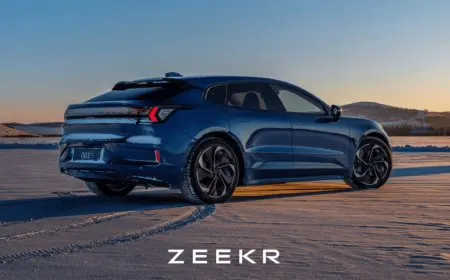 Zeekr 001 WE 86 electric vehicle battery pack inspected during voluntary safety recall