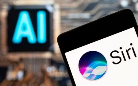 The smartphone screen displays the updated voice control interface for Apple Intelligence in iOS 27.