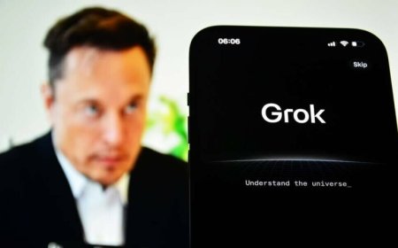 AWS Bedrock platform interface displaying Grok AI model integration options