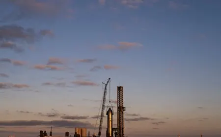 SpaceX financial disclosure documents and rocket launch imagery shown as the company prepares for its initial public offer...