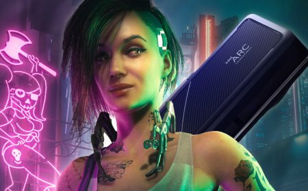 New Intel GPU driver download supports Cyberpunk 2077 Phantom Liberty