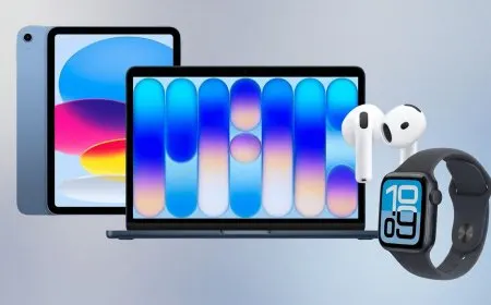 Comparison chart showing Memorial Day discount percentages across Apple iPad, iPhone, and MacBook models.
