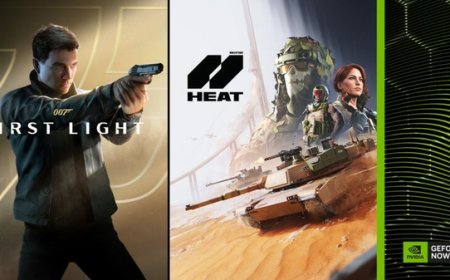 A James Bond interactive game runs on a cloud gaming streaming platform dashboard.