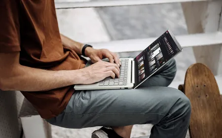 Acer Swift Air 14 and Swift Spin 14 AI laptops displayed side by side.