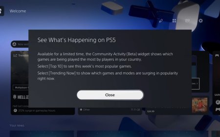 Sony Tests Public Player Count Widget For PlayStation 5