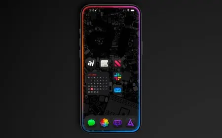 This conceptual rendering illustrates iOS 27 writing tools, dynamic wallpapers, and automation workflows.