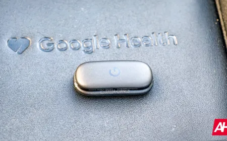 Google Health platform interface displaying Fitbit device synchronization and integration status