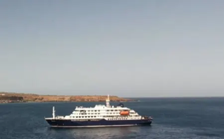 Health authorities monitor the MV Hondius cruise ship during hantavirus containment efforts.