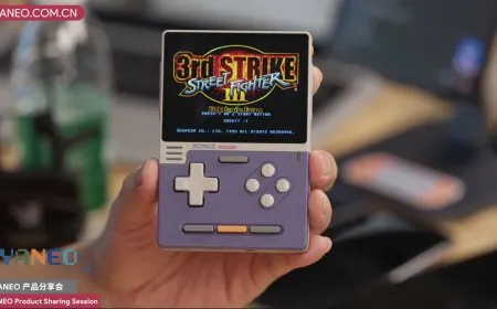 The Ayaneo Konkr Pocket Block is a compact retro handheld gaming device with AI capabilities.