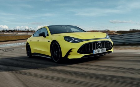 Mercedes-AMG Unveils All-Electric GT Four-Door With Axial Motors and Rapid Charging