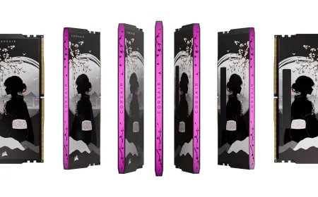 Corsair SHUGO DDR5 memory modules feature custom aesthetic designs for enthusiast computer builders.