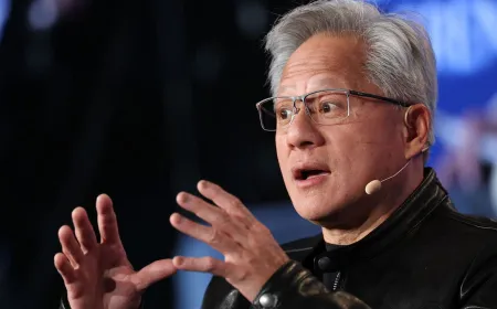 Jensen Huang discusses export compliance protocols for artificial intelligence chip distribution.