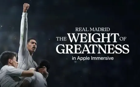 The Real Madrid crest is displayed on a white background.
