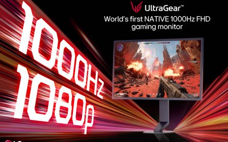(PR) LG Electronics Introduces World's First Native 1000 Hz Full HD Gaming Monitor