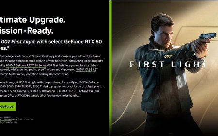 NVIDIA Bundles 007 First Light with RTX 50 Series Hardware and Prebuilts