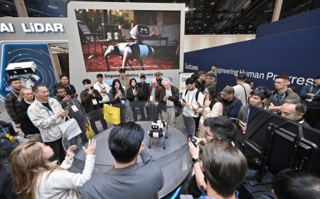 CES 2026 Live: Vbot Steals the Show, ‘Vbot SuperDog’ Poised to Become One of the Year’s Hottest Tech Gadgets