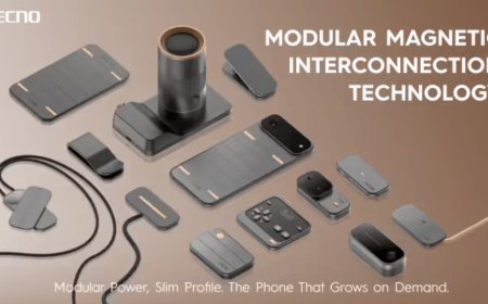 MWC 2026: Tecno unveils ultra-slim modular magnetic concept phone, swappable components in minutes