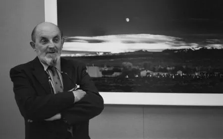 The display features an unauthorized AI colorized adaptation of an Ansel Adams landscape photograph.