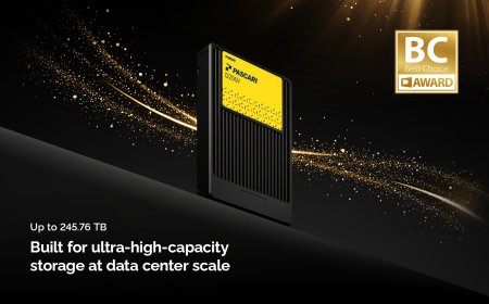 (PR) Phison's Pascari Enterprise Storage Honored with COMPUTEX Best Choice Golden Award for Breakthrough 245.76 TB Capacity
