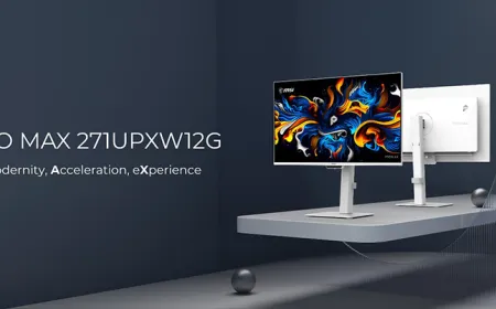 MSI PRO MAX 271UPXW QD-OLED desktop monitor