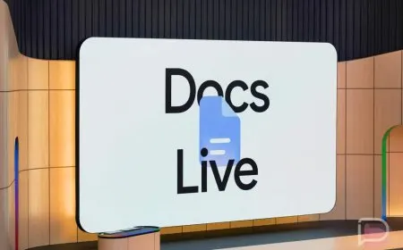 The graphic displays voice dictation integration in Google Docs and Keep using Gemini AI.