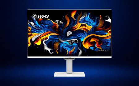 MSI external monitors feature OLED and IPS panels with integrated KVM switching and USB-C docking for Mac users.