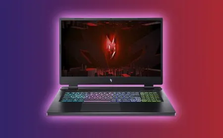 The Acer Nitro 17 gaming laptop includes an Intel Core i7 processor, RTX 4060 graphics, and a 17.3 inch QHD display.
