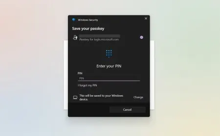This diagram shows passkey authentication replacing SMS verification for Microsoft personal accounts.