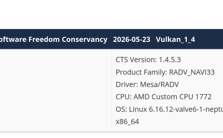 The Valve Steam Machine Vulkan compliance database entry confirms AMD Navi 3 support and Vulkan 1.4 certification.