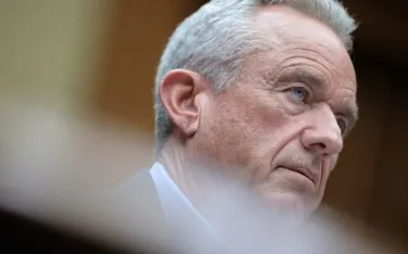 Robert F. Kennedy Jr. addresses health officials during a preventive medicine policy briefing.